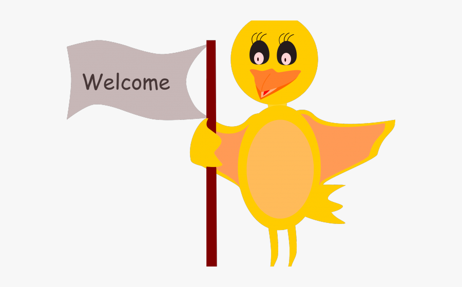 Welcome Clipart Bird - Welcome Images Cartoons, Transparent Clipart
