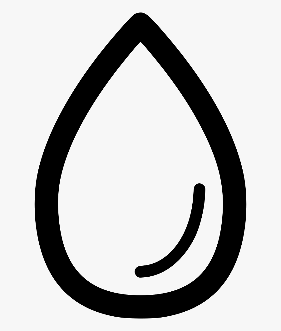 Oil Drop Icon White Png, Transparent Clipart