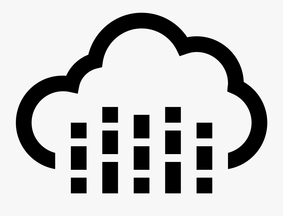 Transparent Raindrops Three - Rainfall Icon Png, Transparent Clipart