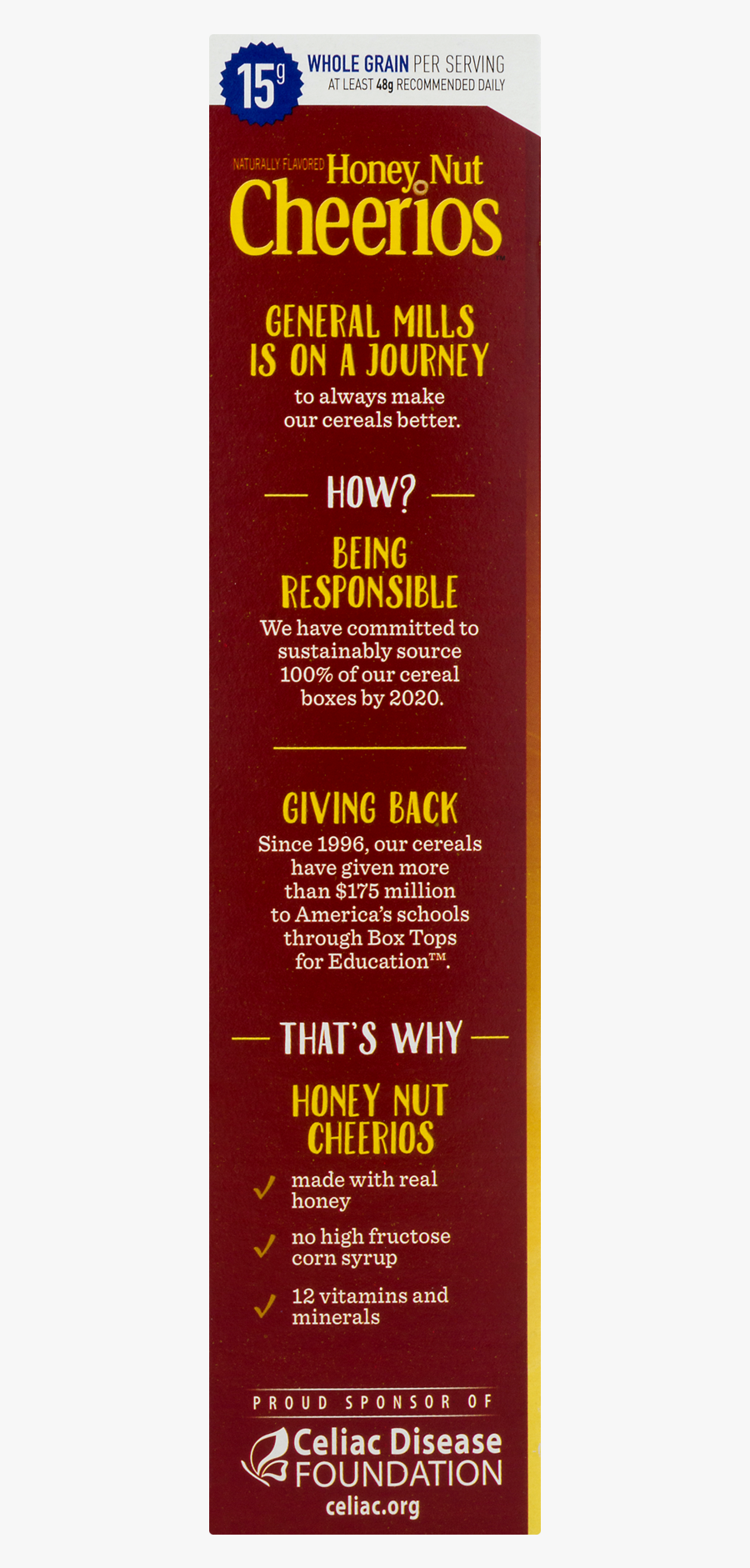 Transparent Cheerios Clipart - Honey Nut Cheerios, Transparent Clipart