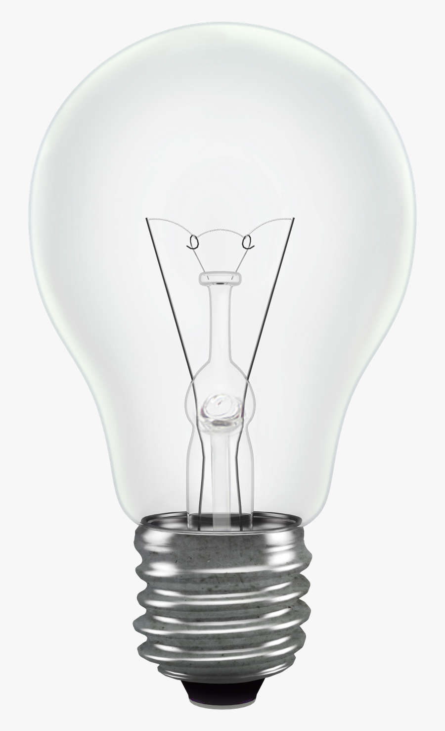 3d Bulb Png - Light Bulb Transparent Background, Transparent Clipart