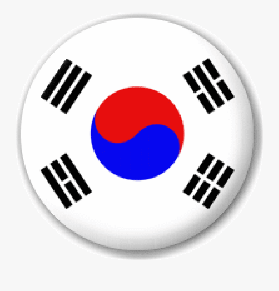 Korea Flag Clipart - South Korea Flag Png, Transparent Clipart