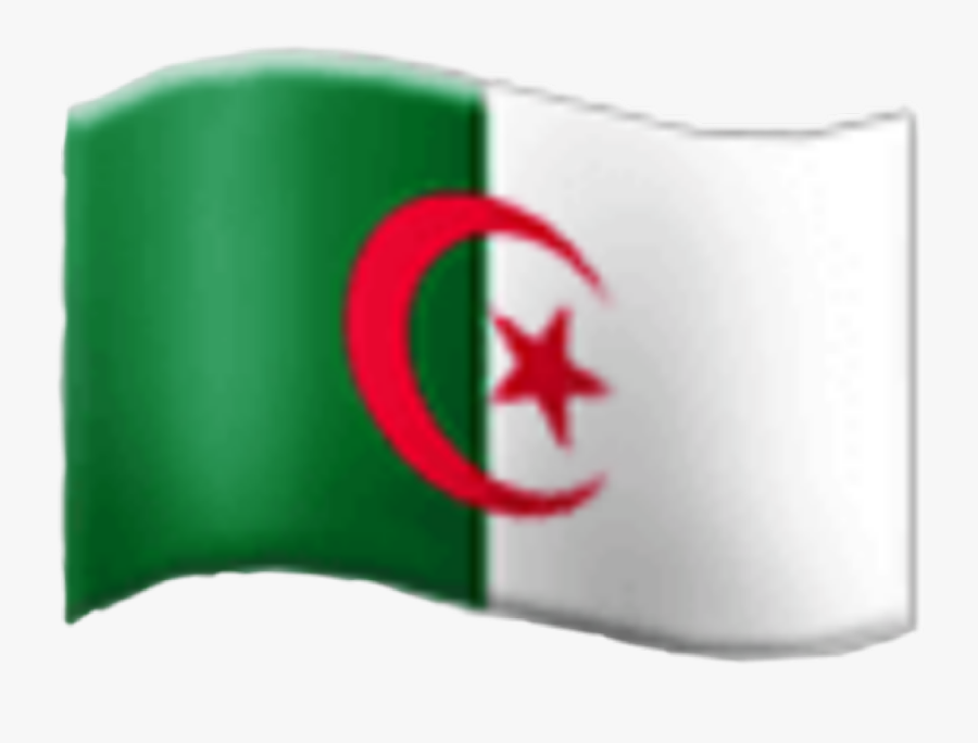 #autocollant #algerie #algeria #drapeau #flag #national - Flag, Transparent Clipart