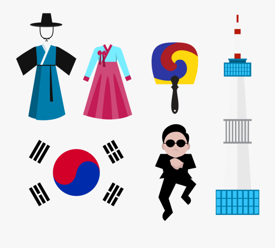 Korea Flag Png Transparent Image - South Korea Flag, Transparent Clipart