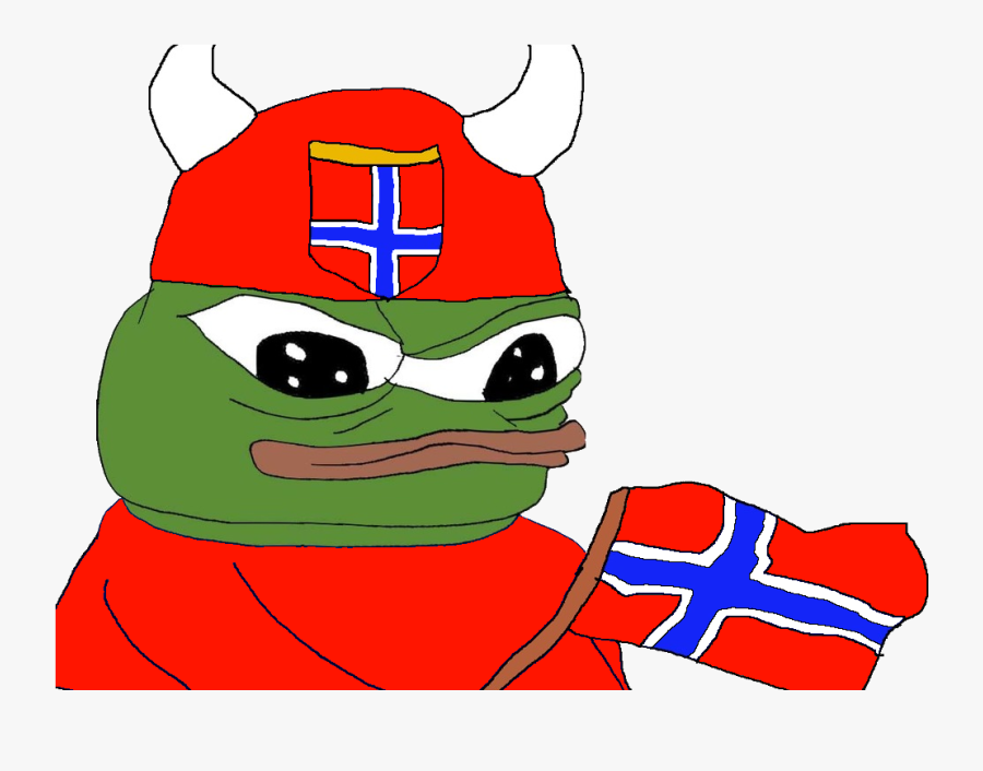 Nuke Clipart Flag North Korea - Pepe With Finland Flag, Transparent Clipart