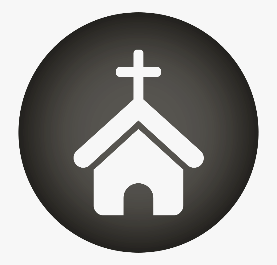 Church-icon - Church Icon White Png, Transparent Clipart