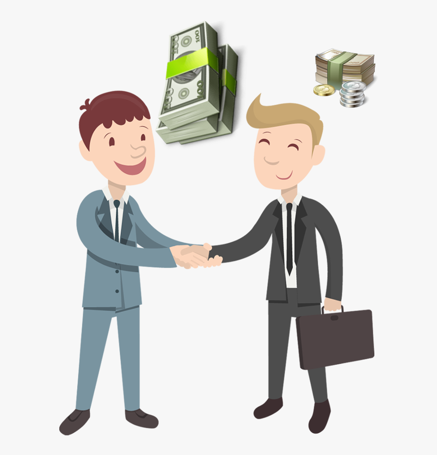 People Shaking Hands Png, Transparent Clipart
