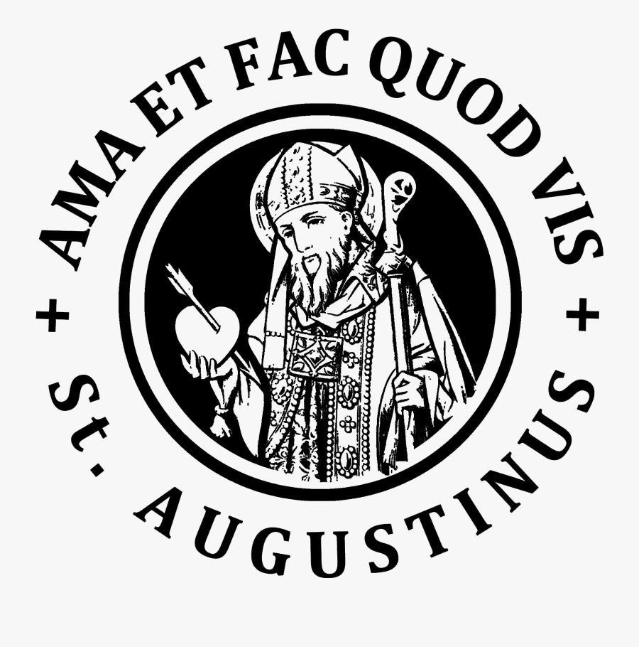 Transparent Catholic Bible Clipart - St Augustine Of Hippo Png Drawing, Transparent Clipart
