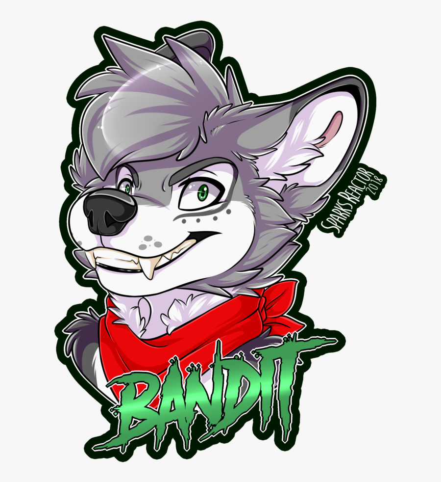 Bandit - Cartoon, Transparent Clipart