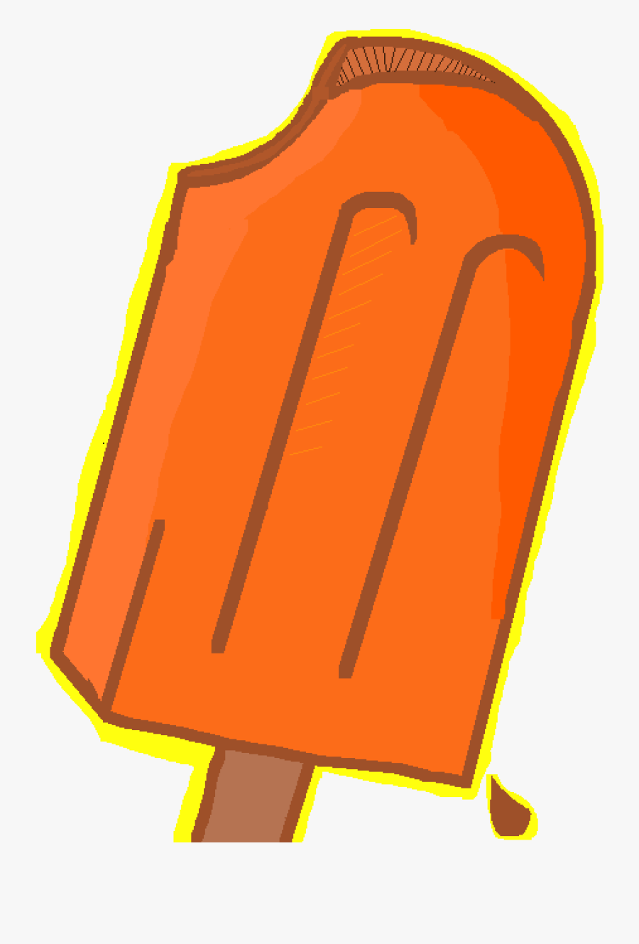 Popsicle Clipart One, Transparent Clipart