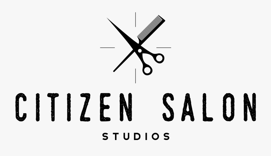 Citizen Salon Studios Png Black Transparent Bg - Calligraphy, Transparent Clipart