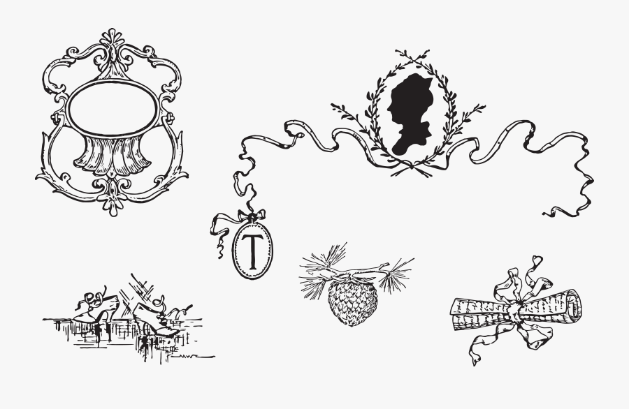 Clip Royalty Free Download Free Victorian Love Letter - Secret Sister Santa, Transparent Clipart