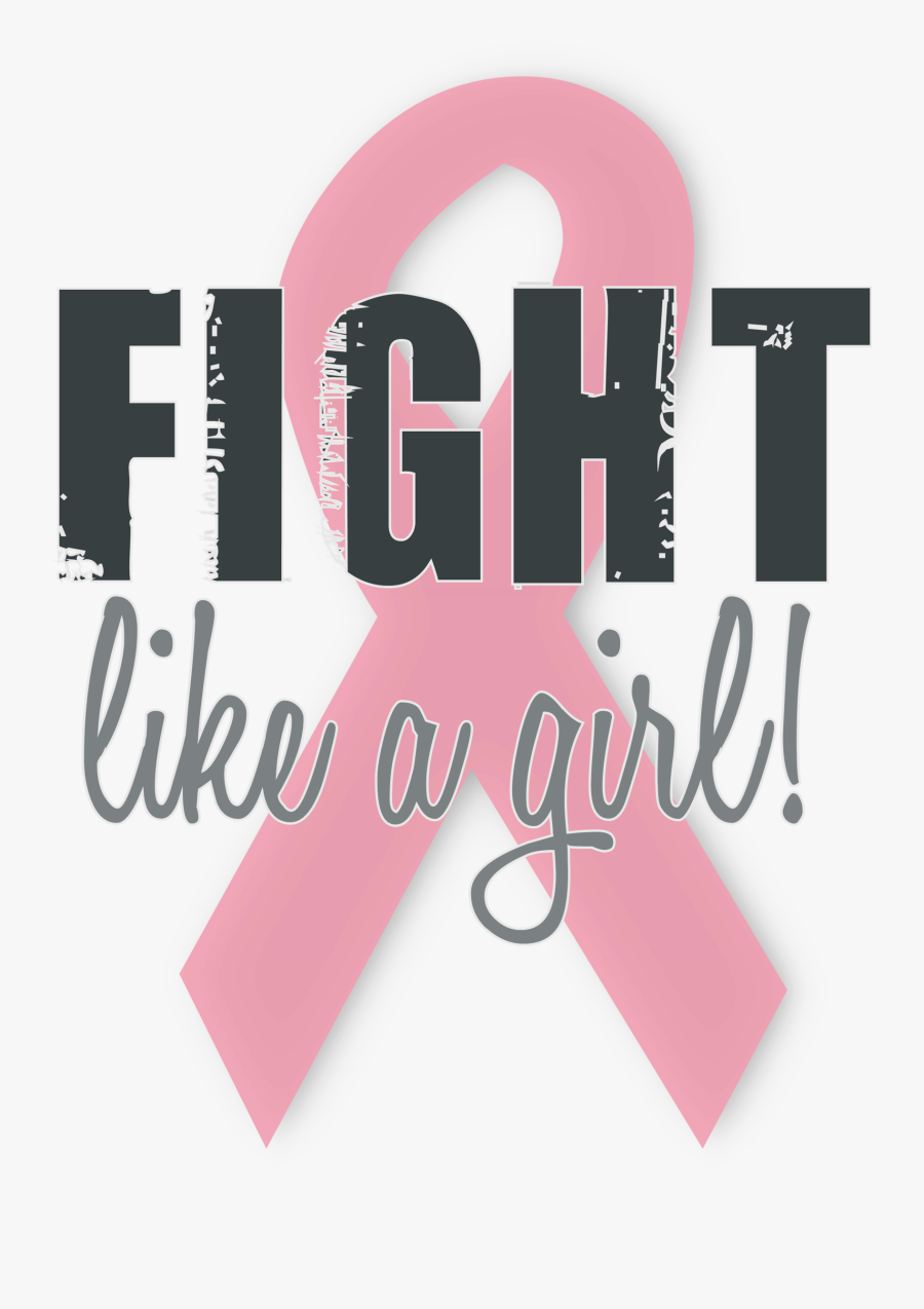 Fight Like A Girl Design, Transparent Clipart