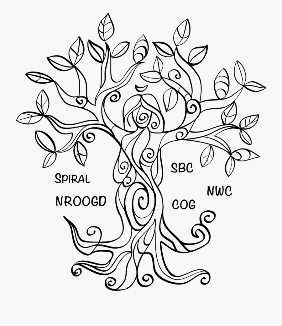 New Wiccan Church - Line Art, Transparent Clipart