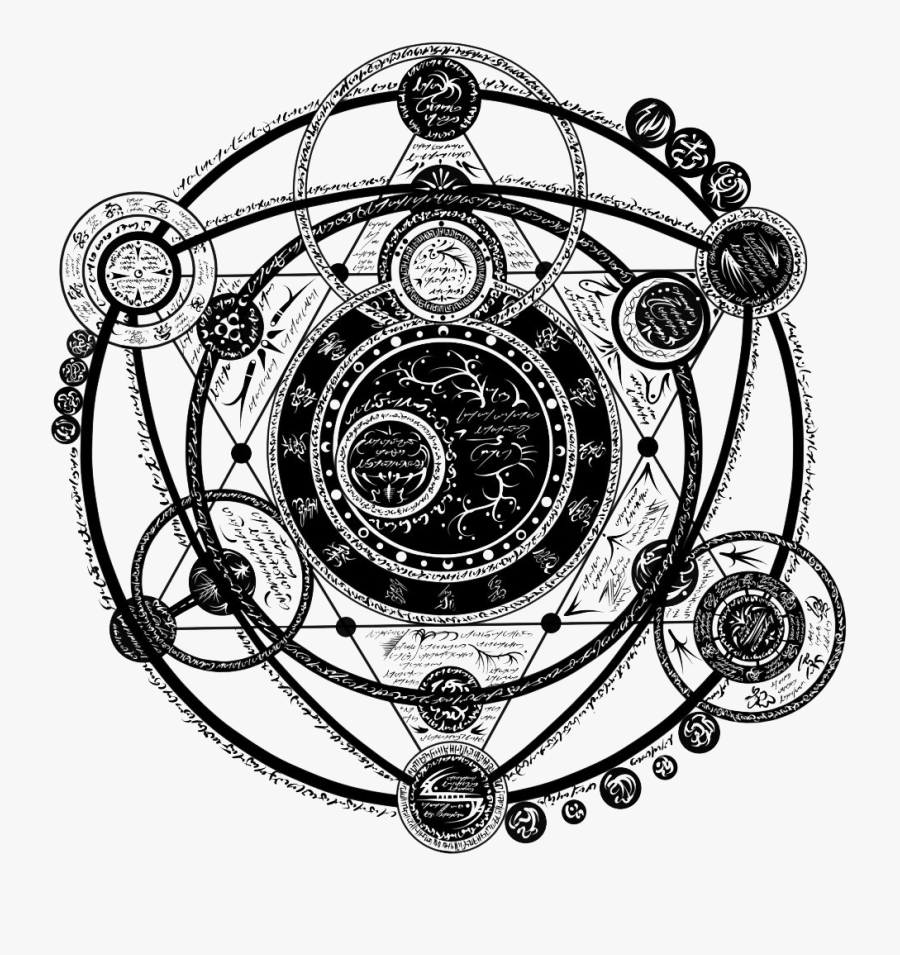 T Shirt Witchcraft Necklace - Magical Crest, Transparent Clipart