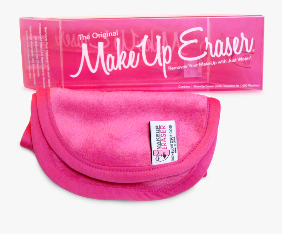 Transparent Pink Eraser Png - Makeup Eraser The Mini Original Makeup Eraser, Transparent Clipart