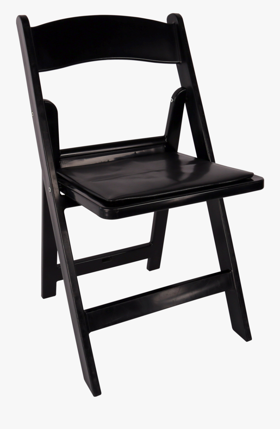 Black Padded Folding Chairs Fresh Chair Black Resin - Black Resin Folding Chair, Transparent Clipart