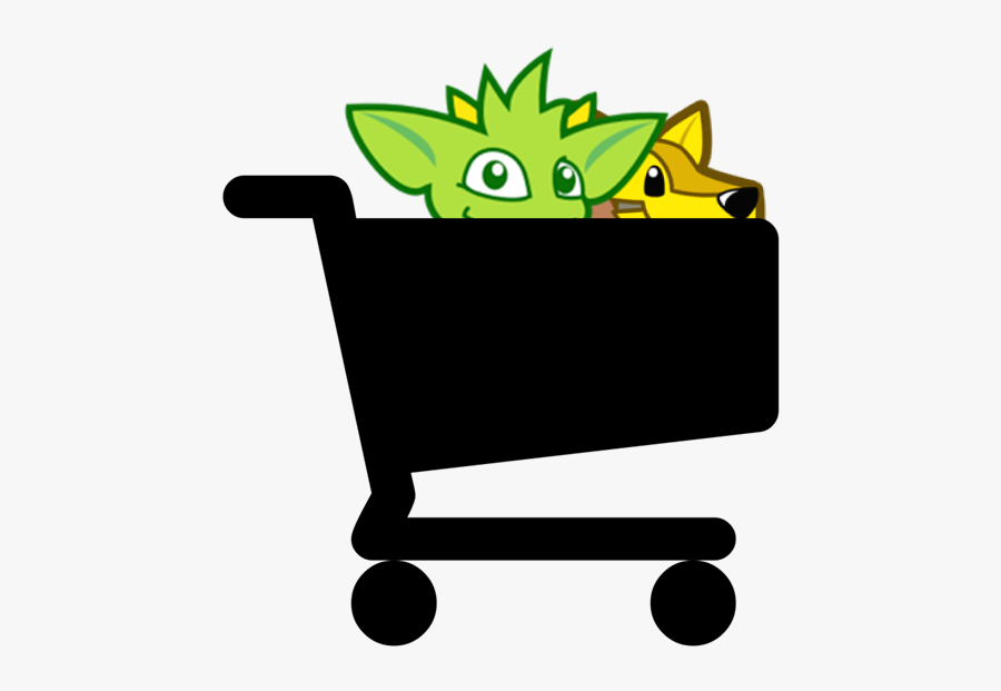 Gremlin Recommendation - Black Shopping Cart Logo, Transparent Clipart