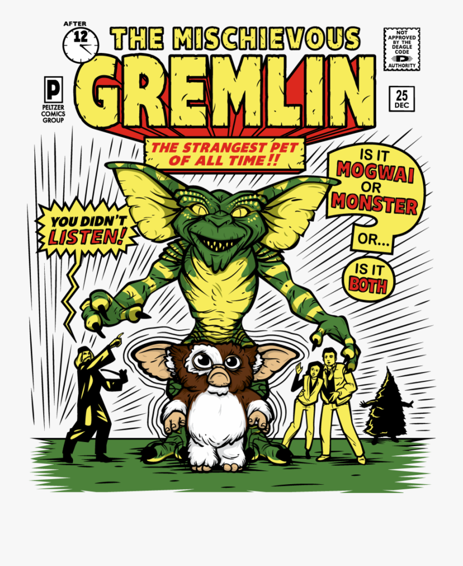 Mischievous Gremlin, Transparent Clipart