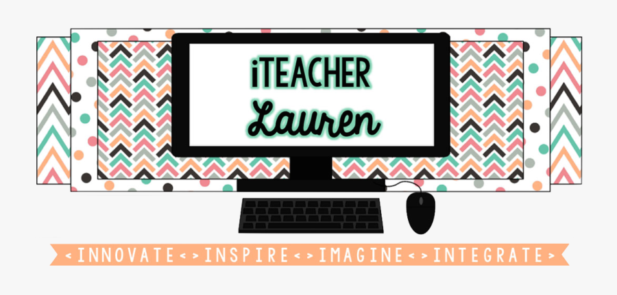 Iteacher Lauren - Computer Monitor, Transparent Clipart