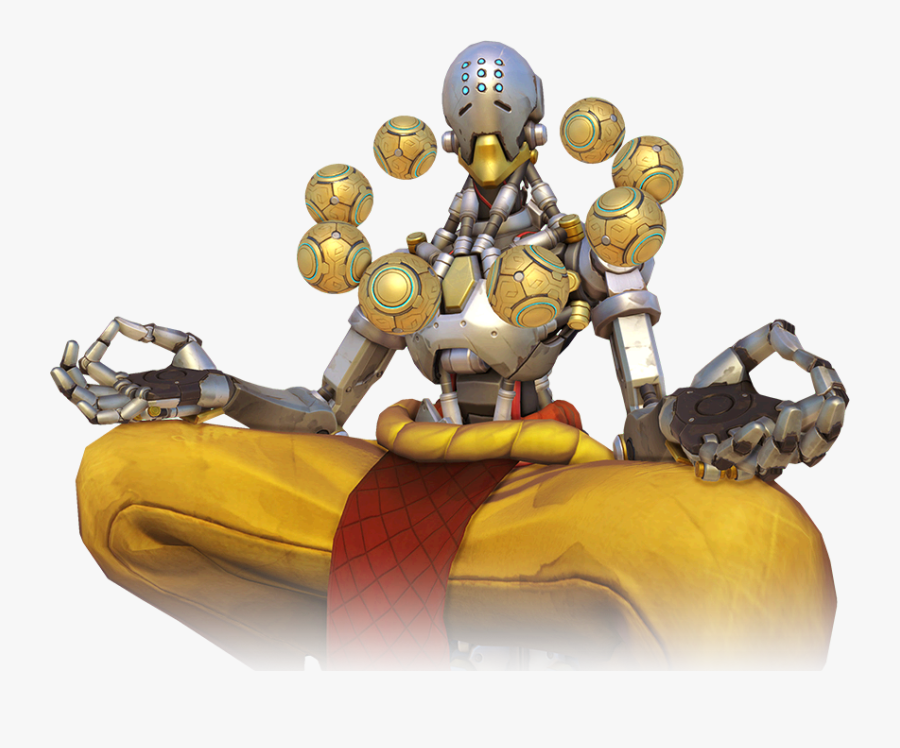 Clip Art Heroes Fandom Powered By - Zenyatta Overwatch, Transparent Clipart