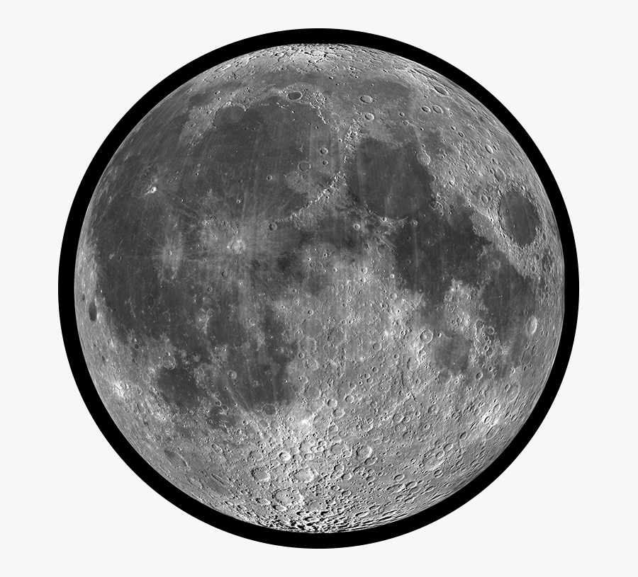 Transparent Moon Surface Clipart - Moon Details, Transparent Clipart