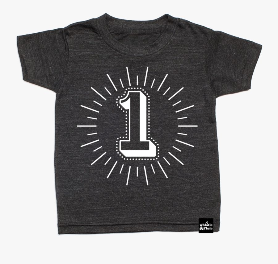 Whistle & Flute Milestone Number T-shirt - Whistle And Flute One Shirt, Transparent Clipart