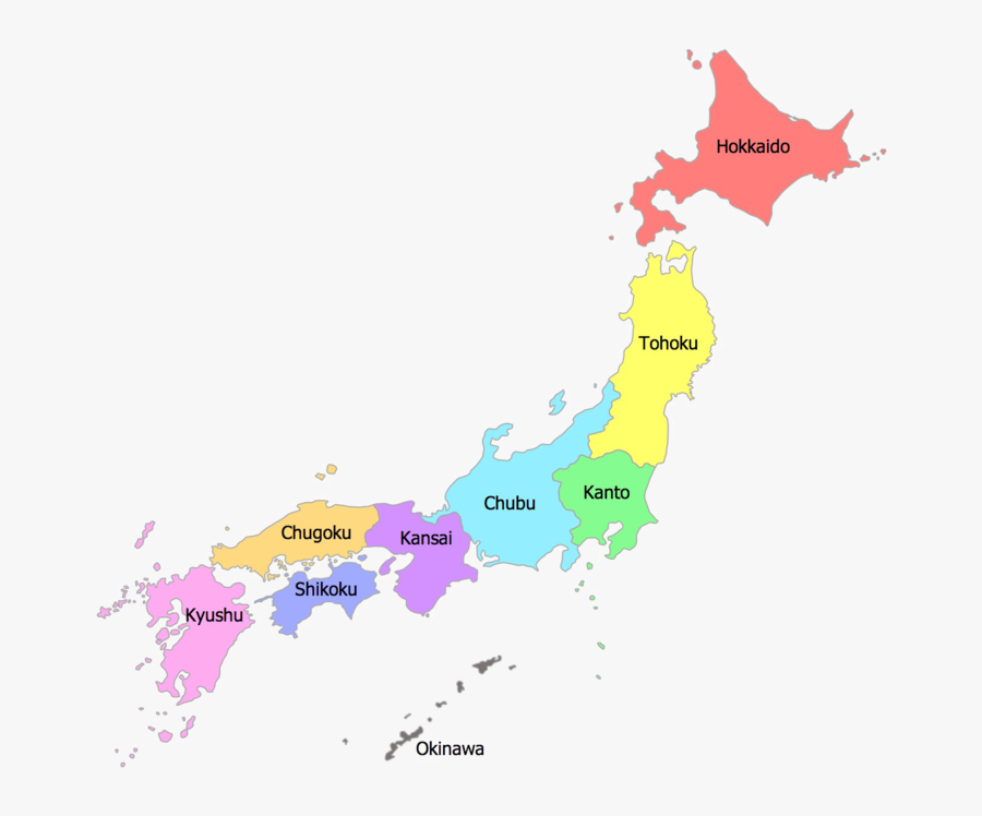Japan Map Png Hd - Code Geass Japan Map, Transparent Clipart