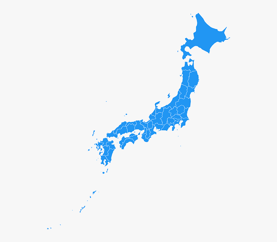 - Japan Map Black - Japan Map, Transparent Clipart