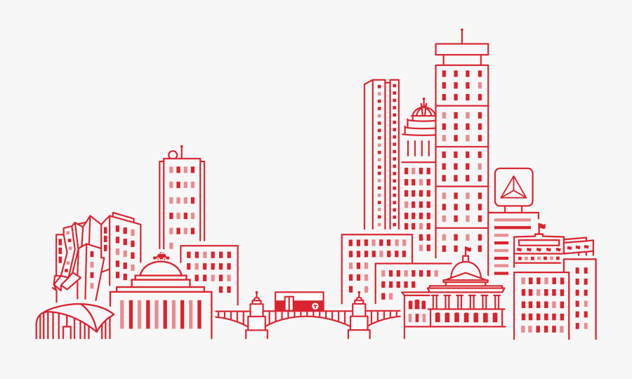 Skyline, Transparent Clipart