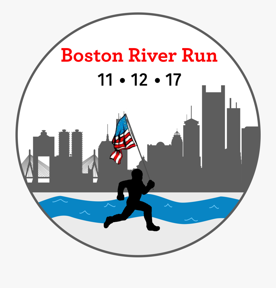 Boston River Run, Transparent Clipart