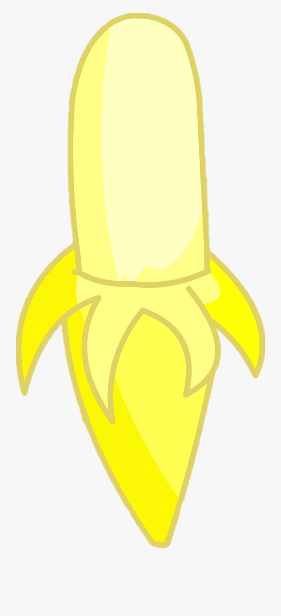 Hey Guys Look A Banana - Banana Bfdi, Transparent Clipart