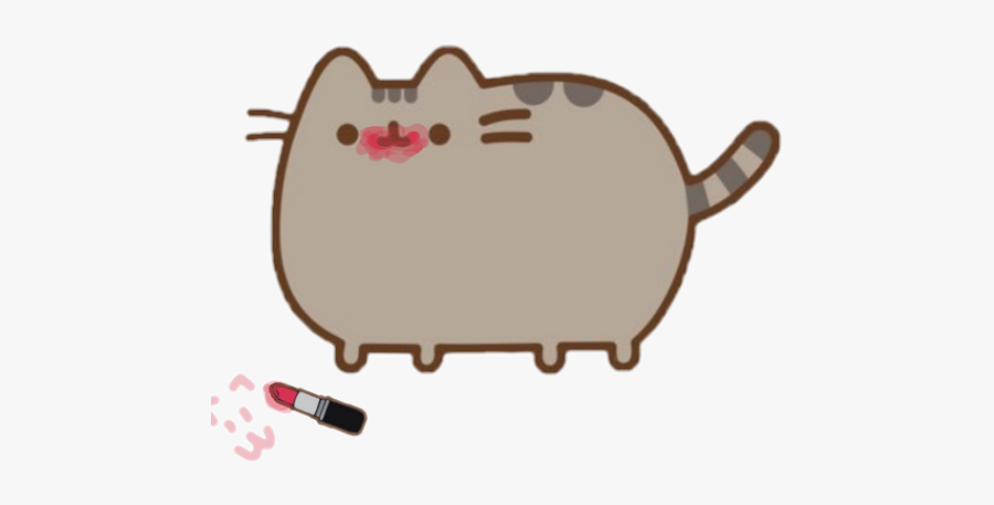 ~ Hey There, This Sticker Is Originally Drawn By Me - Drawing Pusheen Cat, Transparent Clipart