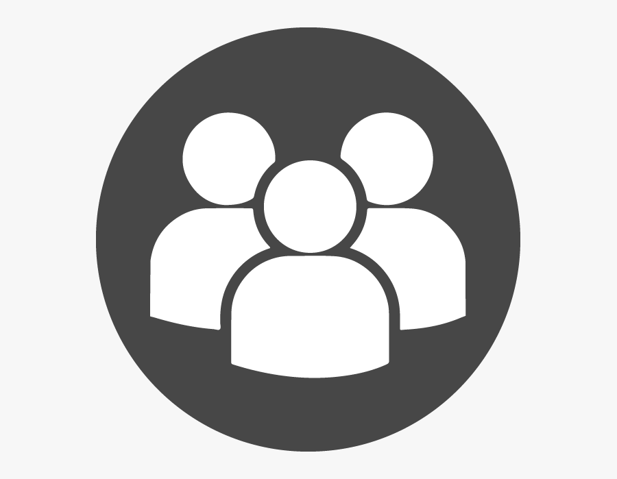Learn Together Acts The - People Icon Gray Circle, Transparent Clipart