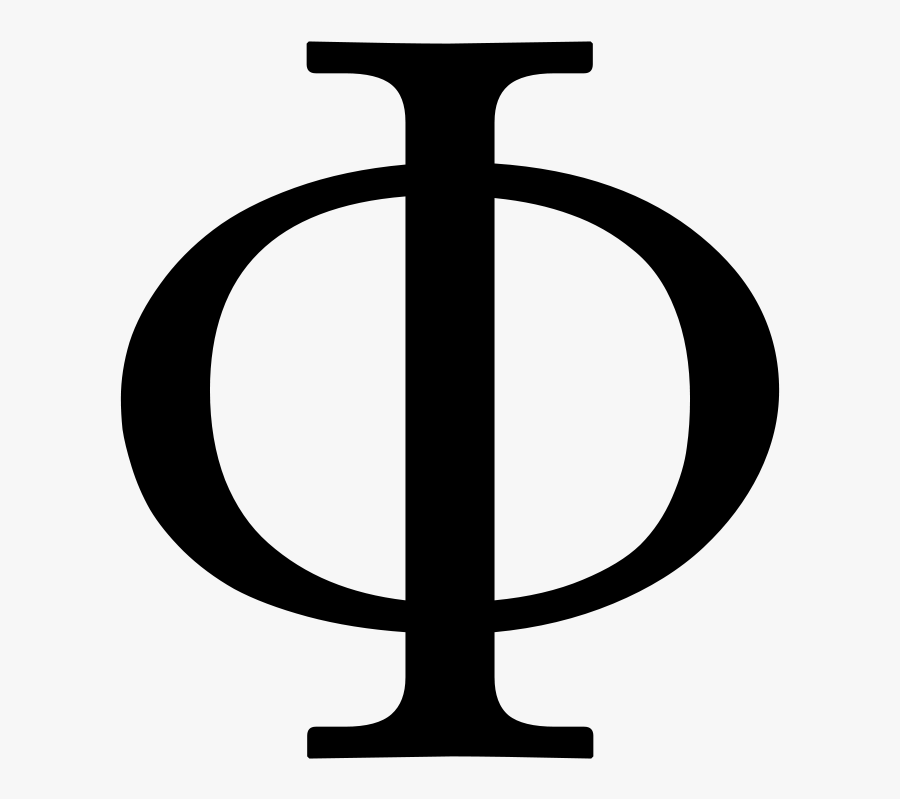 Greek Letter Uppercase Phi Phi Greek Letter Free Transparent 
