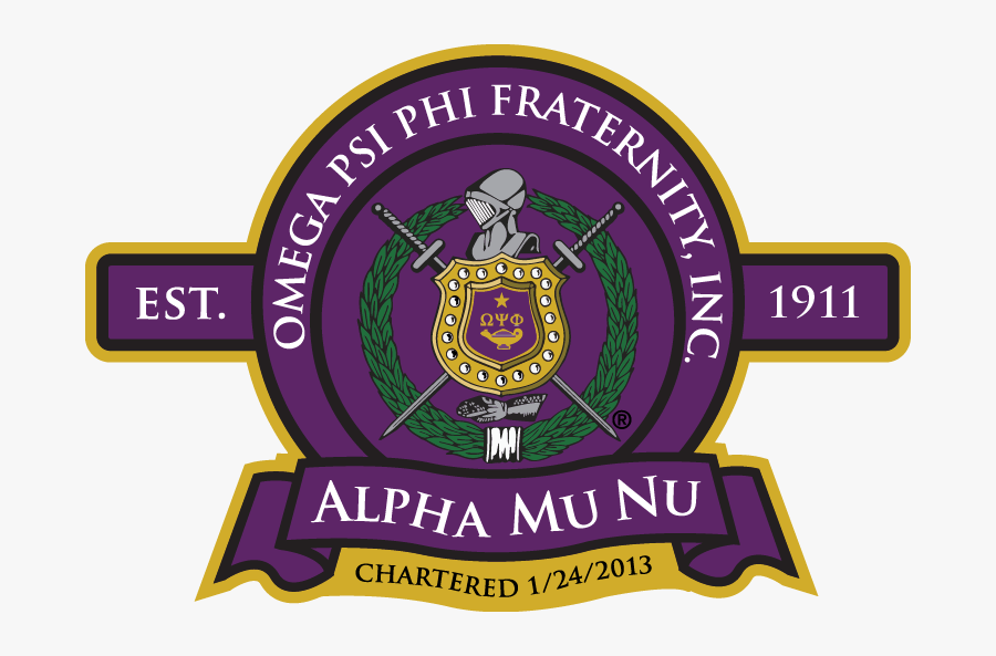 Clip Freeuse Stock Crest Png For - Omega Psi Phi Chapter Logo, Transparent Clipart