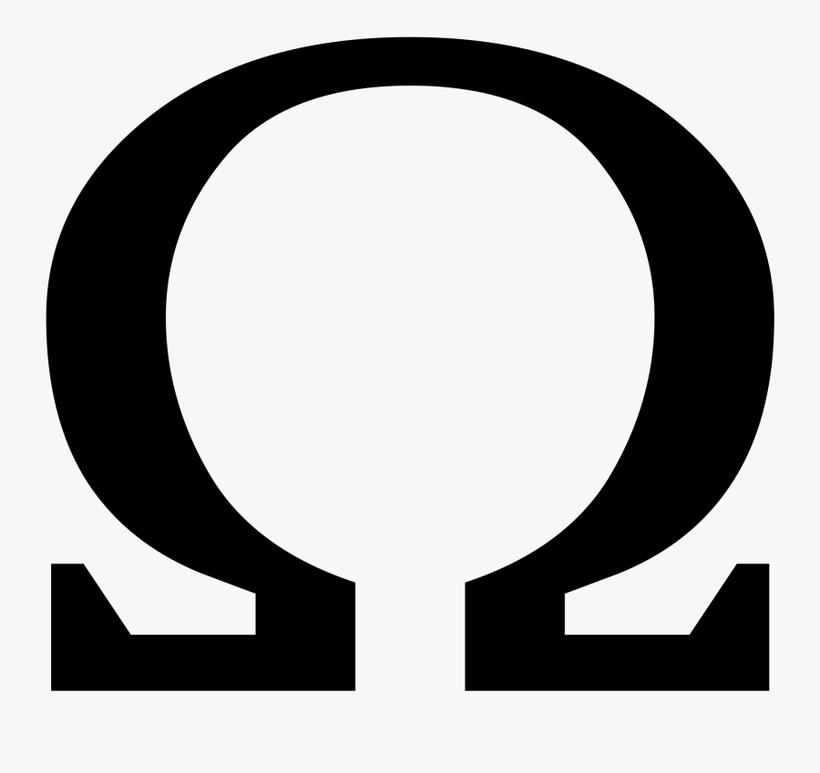Omega Symbol Png, Transparent Clipart