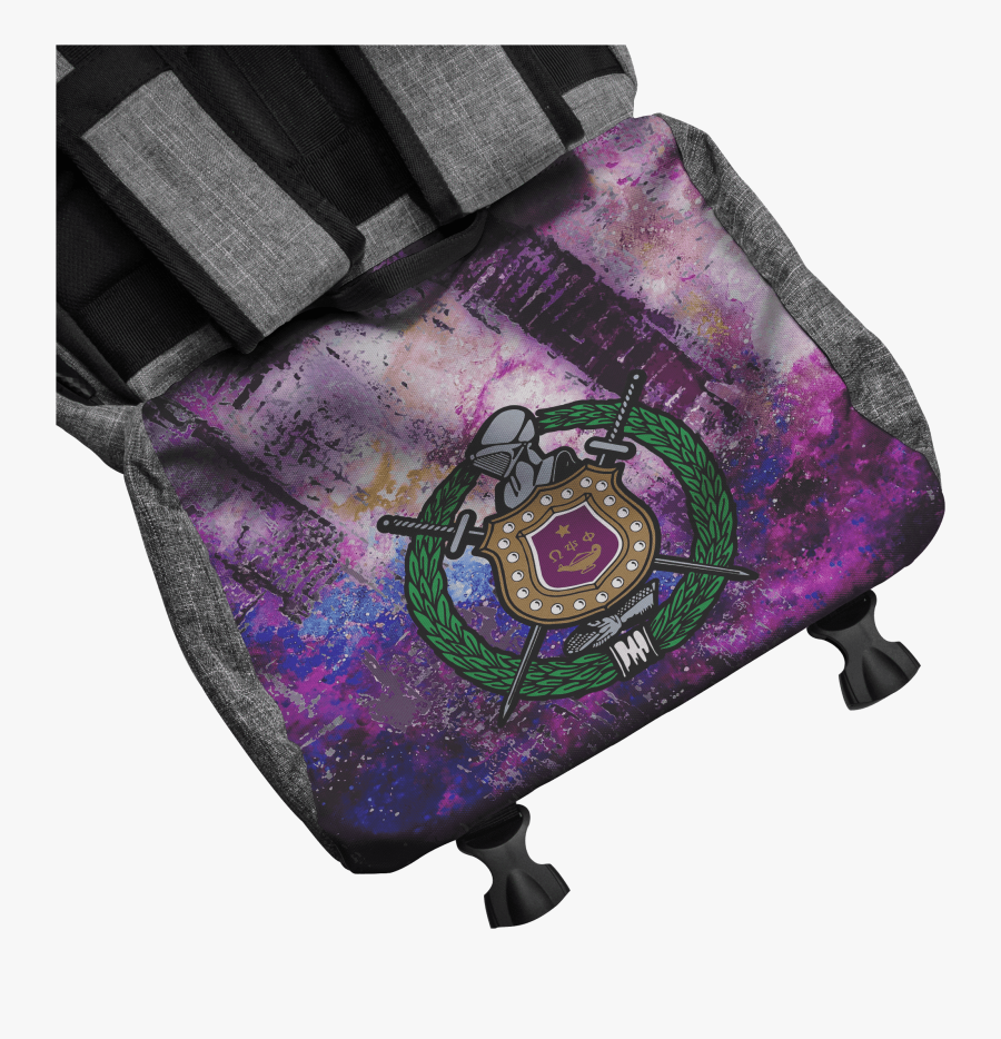 Omega Psi Phi Travel Bags - Backpack, Transparent Clipart