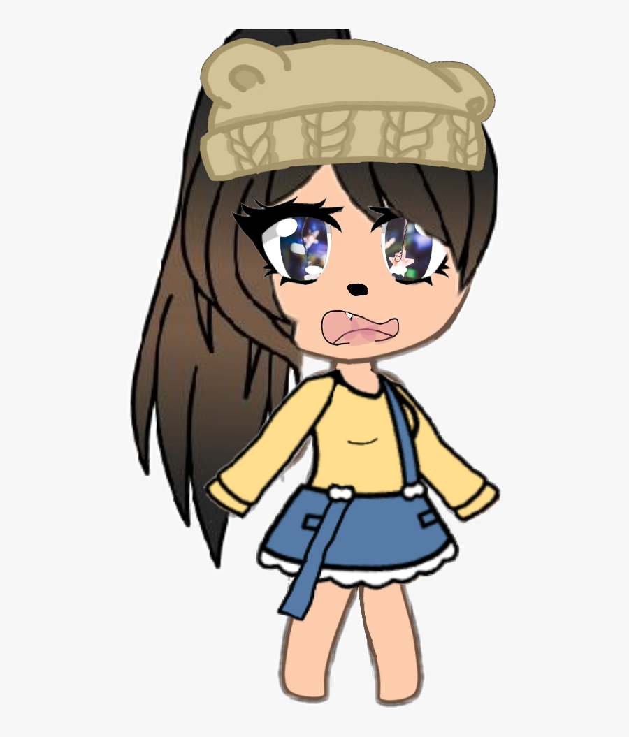 Gacha Girl Gachagirl Hat Dress Anime Chibi Cute Cartoon