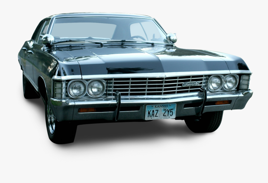 Supernatural Impala Deanwinchester Samwinchester 67 - Supernatural Car, Transparent Clipart