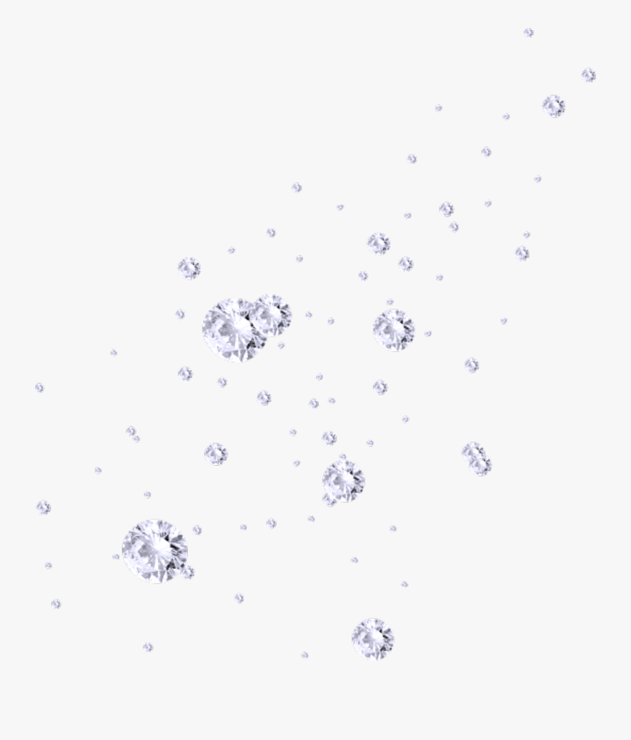 Diamond Sparkle Clip Art - Transparent Falling Diamonds Png, Transparent Clipart