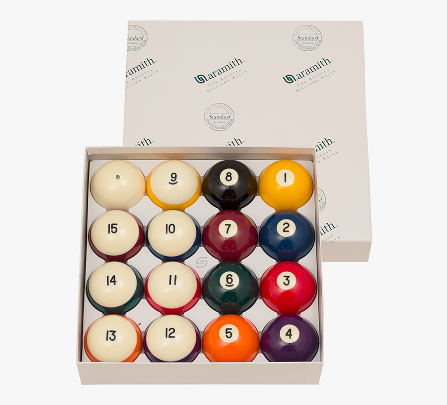 Clip Art Pool Ball Images - Aramith Billiard Balls Set, Transparent Clipart