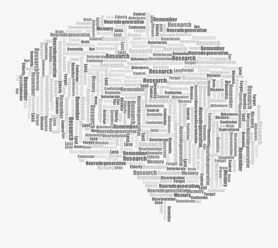 Disease Clipart Word - Alzheimer's Disease No Background, Transparent Clipart