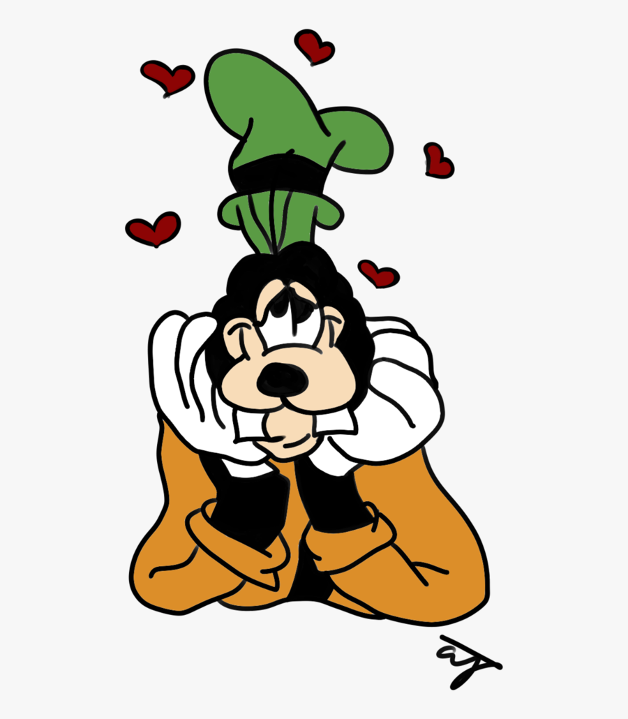 Goofy Vector Tribilin - Goofy Love, Transparent Clipart