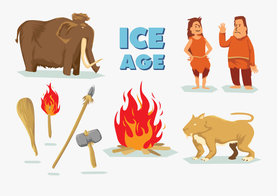 Woolly Mammoth Illustration Glacial, Transparent Clipart