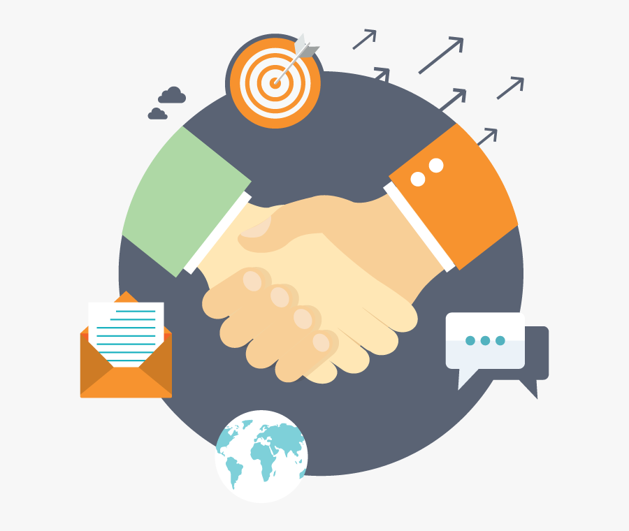 B2b Customers Will Be Kept Happy By The Increased Speed - Business Partner Clipart, Transparent Clipart