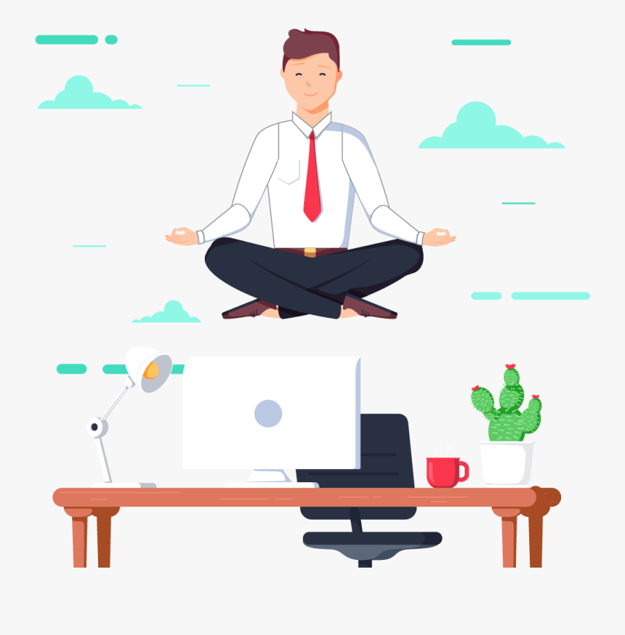 Transparent Happy Customer Png - Mindfulness Work, Transparent Clipart