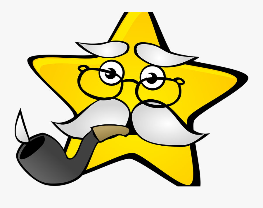 Old Star Clipart, Transparent Clipart