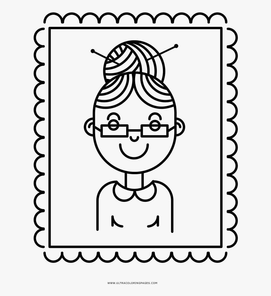 Avo Desenho Para Colorir Vovo Free Transparent Clipart Clipartkey