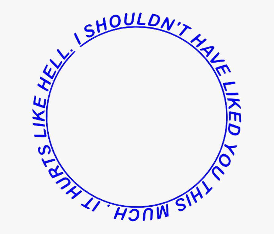 Heartbreak Circle Blue Aesthetic Freetoedit - Us Department Of Commerce, Transparent Clipart